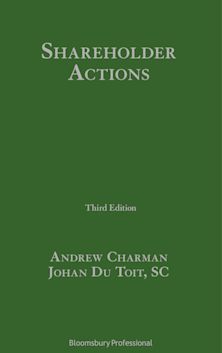 Shareholder Actions cover