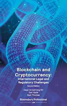 Blockchain and Cryptocurrency: International Legal and Regulatory Challenges cover