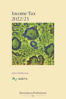 Bloomsbury Professional Income Tax 2022/23 cover