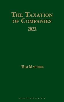 Taxation of Companies 2023 cover