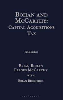 Bohan and McCarthy: Capital Acquisitions Tax cover