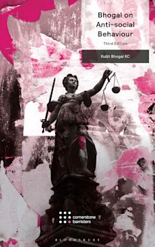 Bhogal on Anti-social Behaviour cover