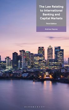 The Law Relating to International Banking and Capital Markets cover