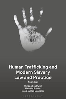 Human Trafficking and Modern Slavery Law and Practice cover
