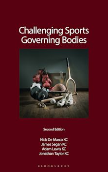 Challenging Sports Governing Bodies cover