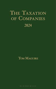 Taxation of Companies 2024 cover