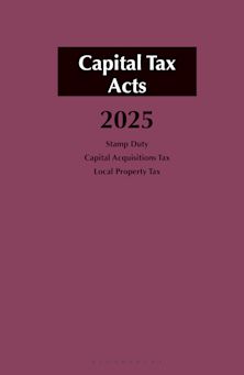 Capital Tax Acts 2025 cover