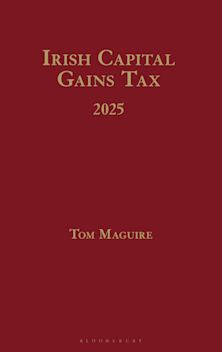 Irish Capital Gains Tax 2025 cover
