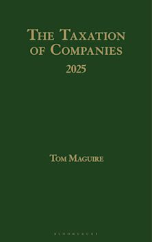 The Taxation of Companies 2025 cover