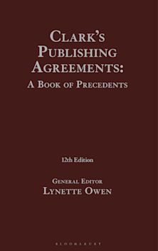 Clark's Publishing Agreements: A Book of Precedents cover