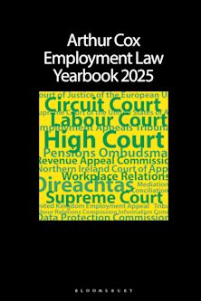 Arthur Cox Employment Law Yearbook 2025 cover