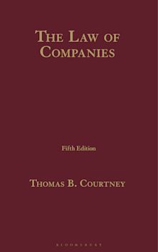 The Law of Companies cover