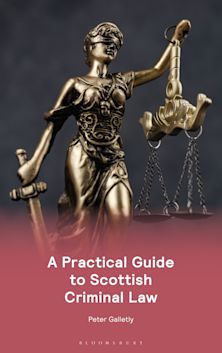 A Practical Guide to Scottish Criminal Law cover