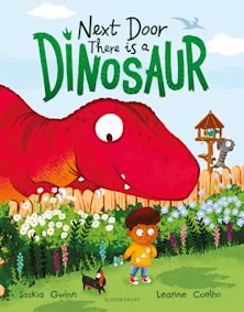 Next Door There is a Dinosaur cover