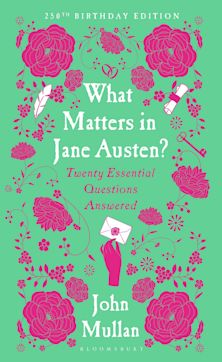 What Matters in Jane Austen? cover