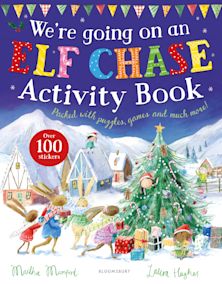 We're Going on an Elf Chase Activity Book cover