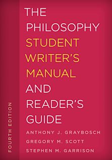 The Philosophy Student Writer's Manual and Reader's Guide cover