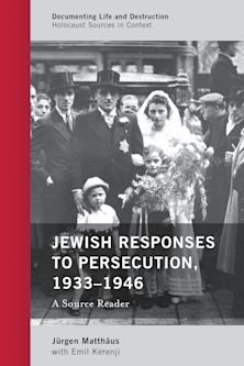 Jewish Responses to Persecution, 1933–1946 cover