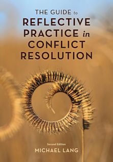 The Guide to Reflective Practice in Conflict Resolution cover