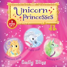 Unicorn Princesses Bind-up Books 1-3 cover