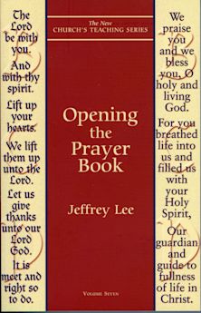 Opening the Prayer Book cover