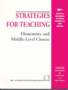 Strategies for Teaching Elementary and Middle-Level Chorus cover