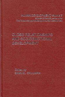 Close Relationships and Socioemotional Development cover