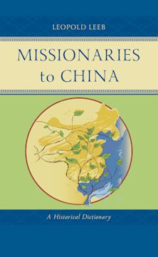 Missionaries to China cover