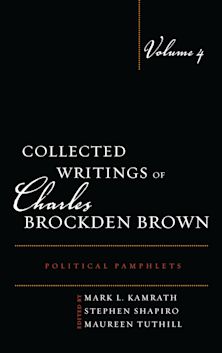 Collected Writings of Charles Brockden Brown cover