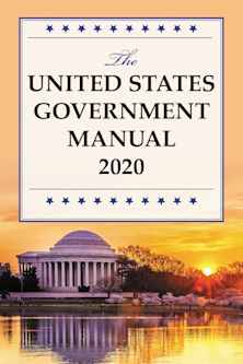 The United States Government Manual 2020 cover