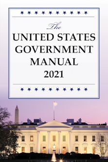 The United States Government Manual 2021 cover