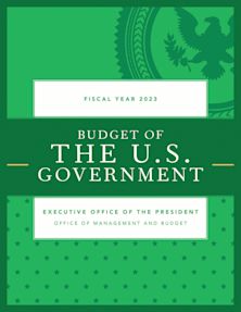 Budget of the U.S. Government, Fiscal Year 2023 cover