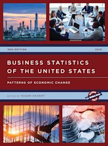 Business Statistics of the United States 2019 cover