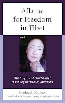 Aflame for Freedom in Tibet cover