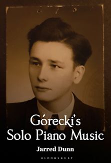 Górecki’s Solo Piano Music cover