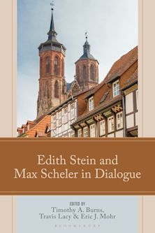 Edith Stein and Max Scheler in Dialogue cover