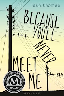 Because You'll Never Meet Me cover