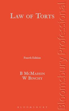 Law of Torts cover