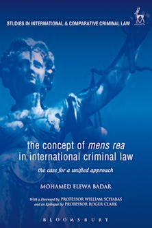 The Concept of Mens Rea in International Criminal Law cover