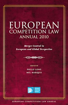 European Competition Law Annual 2010 cover