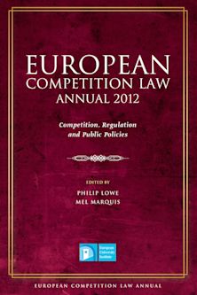 European Competition Law Annual 2012 cover