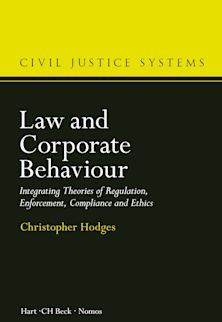 Law and Corporate Behaviour cover