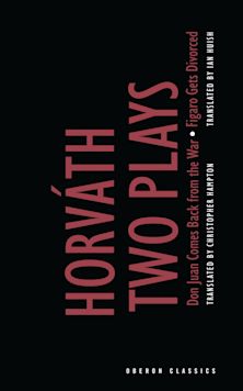 von Horvath: Two Plays, cover