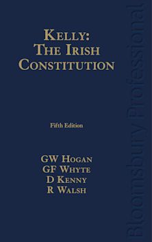 Kelly: The Irish Constitution cover