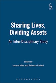 Sharing Lives, Dividing Assets cover