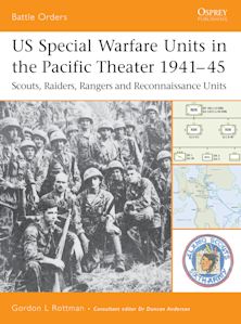 US Special Warfare Units in the Pacific Theater 1941–45 cover