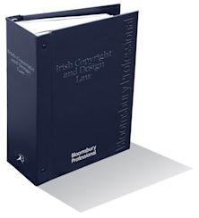 Irish Copyright and Design Law cover
