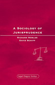 A Sociology of Jurisprudence cover