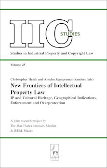 New Frontiers of Intellectual Property Law cover