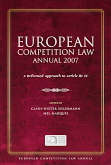 European Competition Law Annual 2007 cover